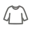 icone de la catégorie T-shirt manche longue ou t-shirt manche longue